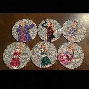 Swiftie Craft Kit Diamond Painting Coasters Eras Tour Theme Outfits Taylor Swift